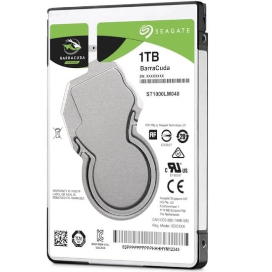 2.5" HDD Seagate Barracuda 1TB 5400RPM 2.5" HDD Seagate Barracuda 1TB 5400RPM