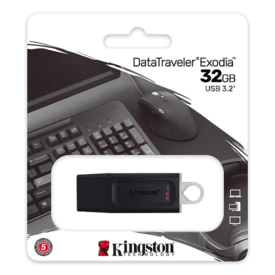 Pen Drive Kingston DataTraveler Exodia 32GB USB 3.2