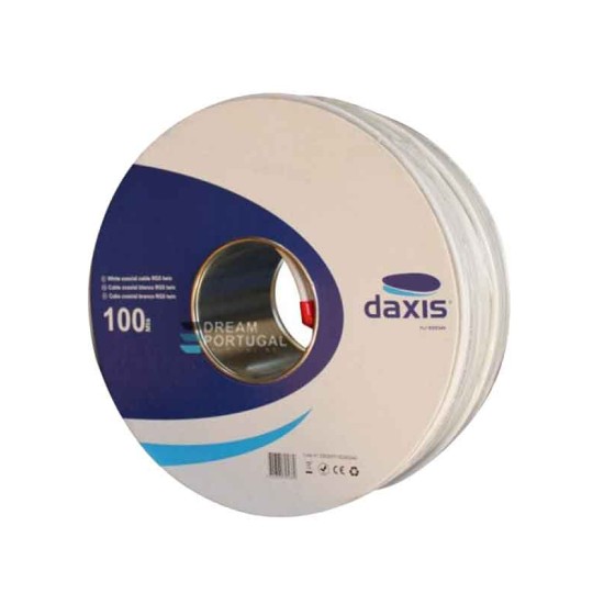 Daxis White Coaxial RG5 Twin