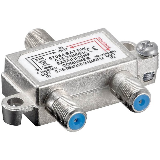 Goobay Satellite Terrestrial Combiner Goobay Satellite Terrestrial Combiner
