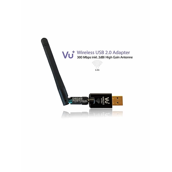 Pen Wireless Vu+ USB 2.0 300Mbps