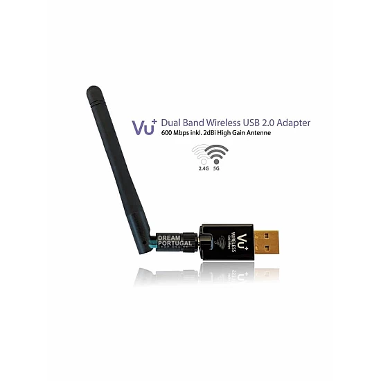 Pen Wireless Vu+ Dual Band USB 2.0