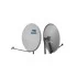 Antena parabólica alumínio 120cm TR - Daxis