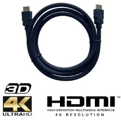 Cabo HDMI Dourado 2.0V 1.5M