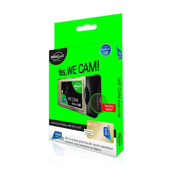 Tivùsat Digiquest We CAM HD Tivùsat Digiquest We CAM HD