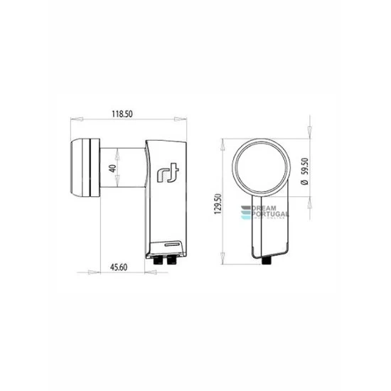 Inverto Black Ultra Twin LNB