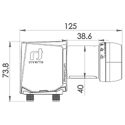 Inverto Premium Twin Universal LNB