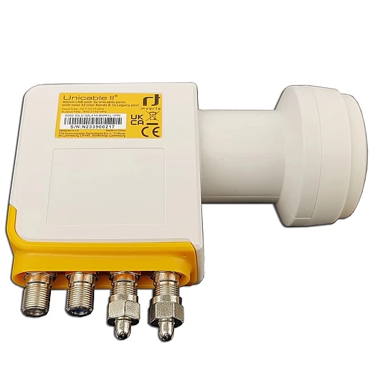 Inverto Unicable II Quad 40mm LNB
