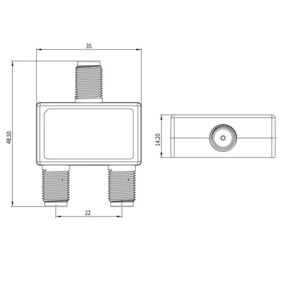 Combinador Inverto Unicable II Combinador Inverto Unicable II