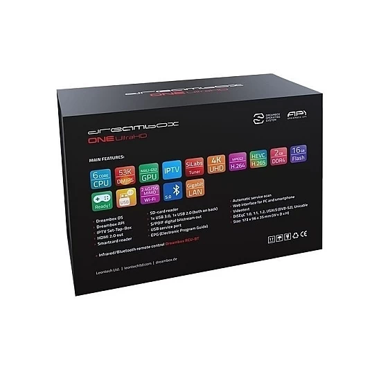 Dreambox One 4K UHD Twin Sat Dreambox One 4K UHD Twin Sat