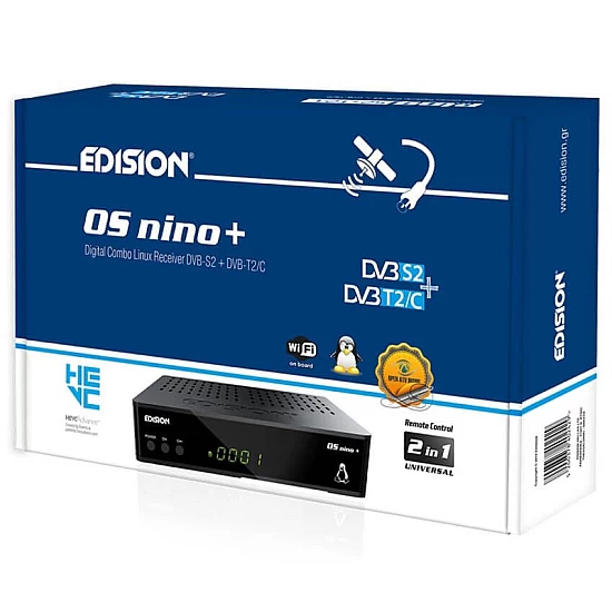Edision OS Nino+ DVB-S2 + DVB-T2/C