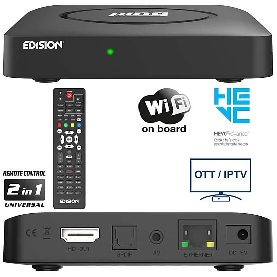 Edision Ping OTT IPTV Edision Ping OTT IPTV