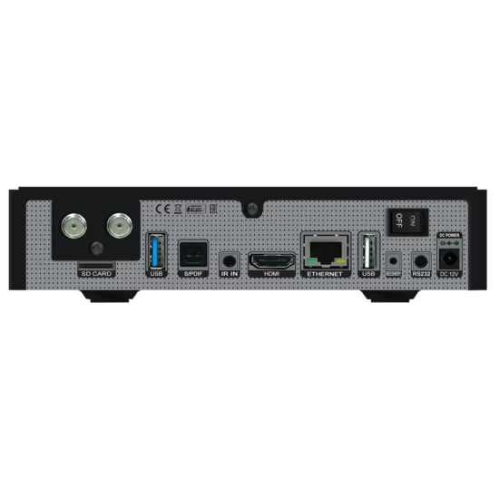 GigaBlue UHD IP 4K Dual DVB-S2x GigaBlue UHD IP 4K Dual DVB-S2x