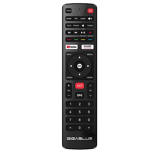 Comando GigaBlue Bluetooth 4K PRO Comando GigaBlue Bluetooth 4K PRO