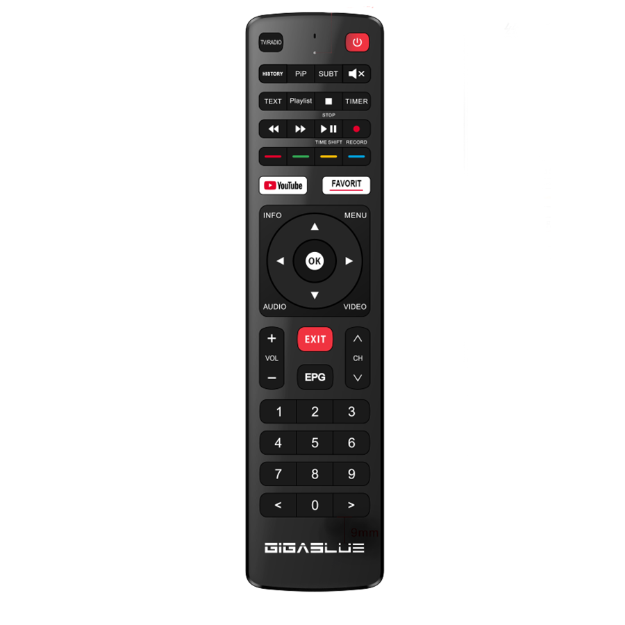 Comando GigaBlue Bluetooth 4K PRO