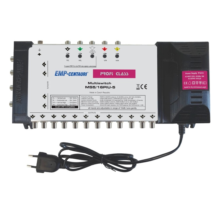 EMP-Centauri Multiswitch MS5/16PIU-5